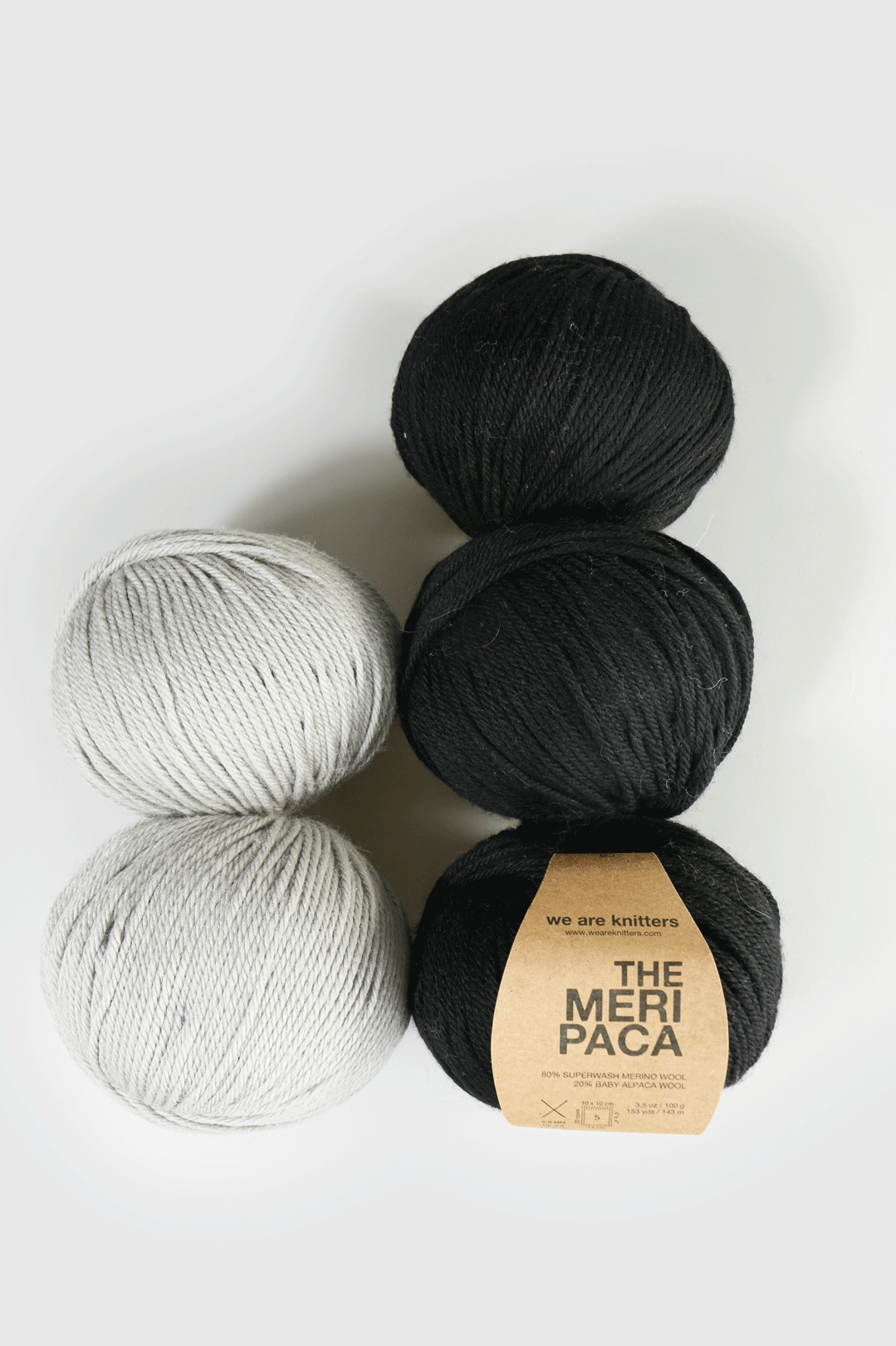 Pack de 5 Pelotes de Meripaca Yarn