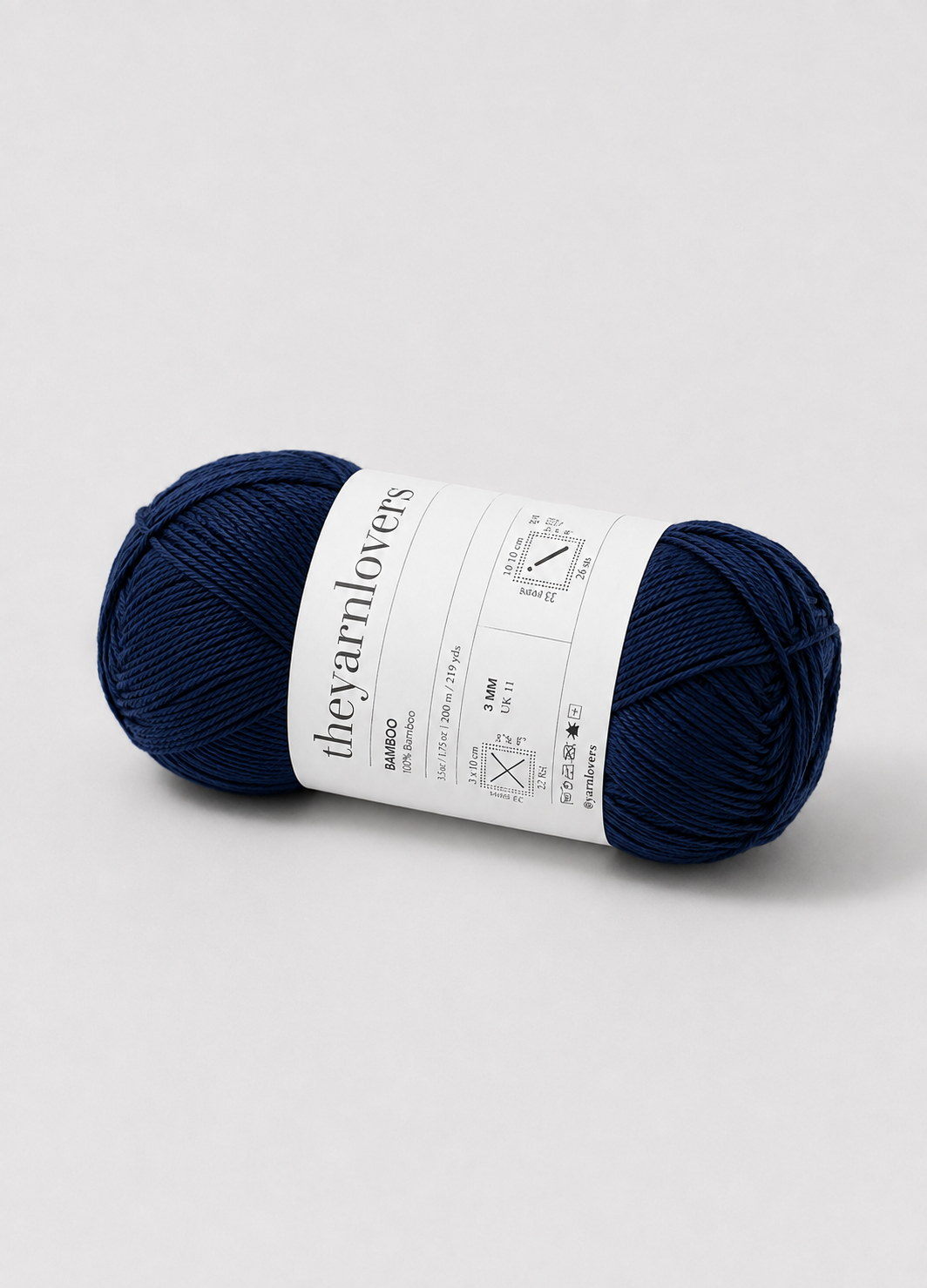 Bamboo Navy Blue - Yarn Lovers