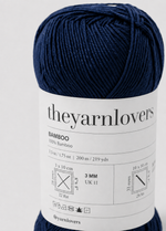 Bamboo Navy Blue - Yarn Lovers