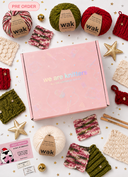 Knitmas: 24 Tage Stricken – Adventskalender mit Überraschungs projekt – VORBESTELLUNG