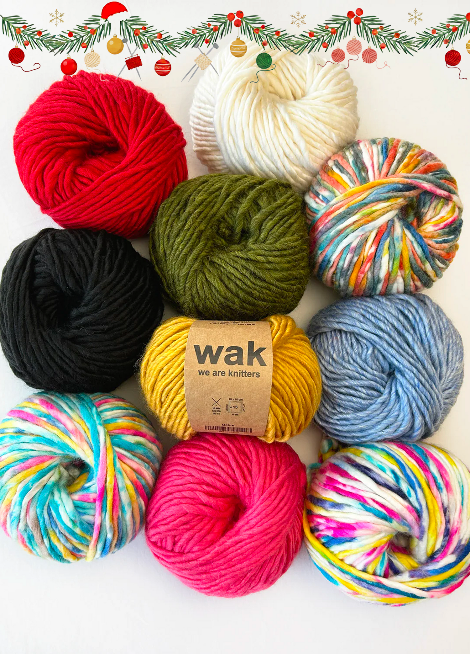 10 Pack of Yummy Yarn Balls