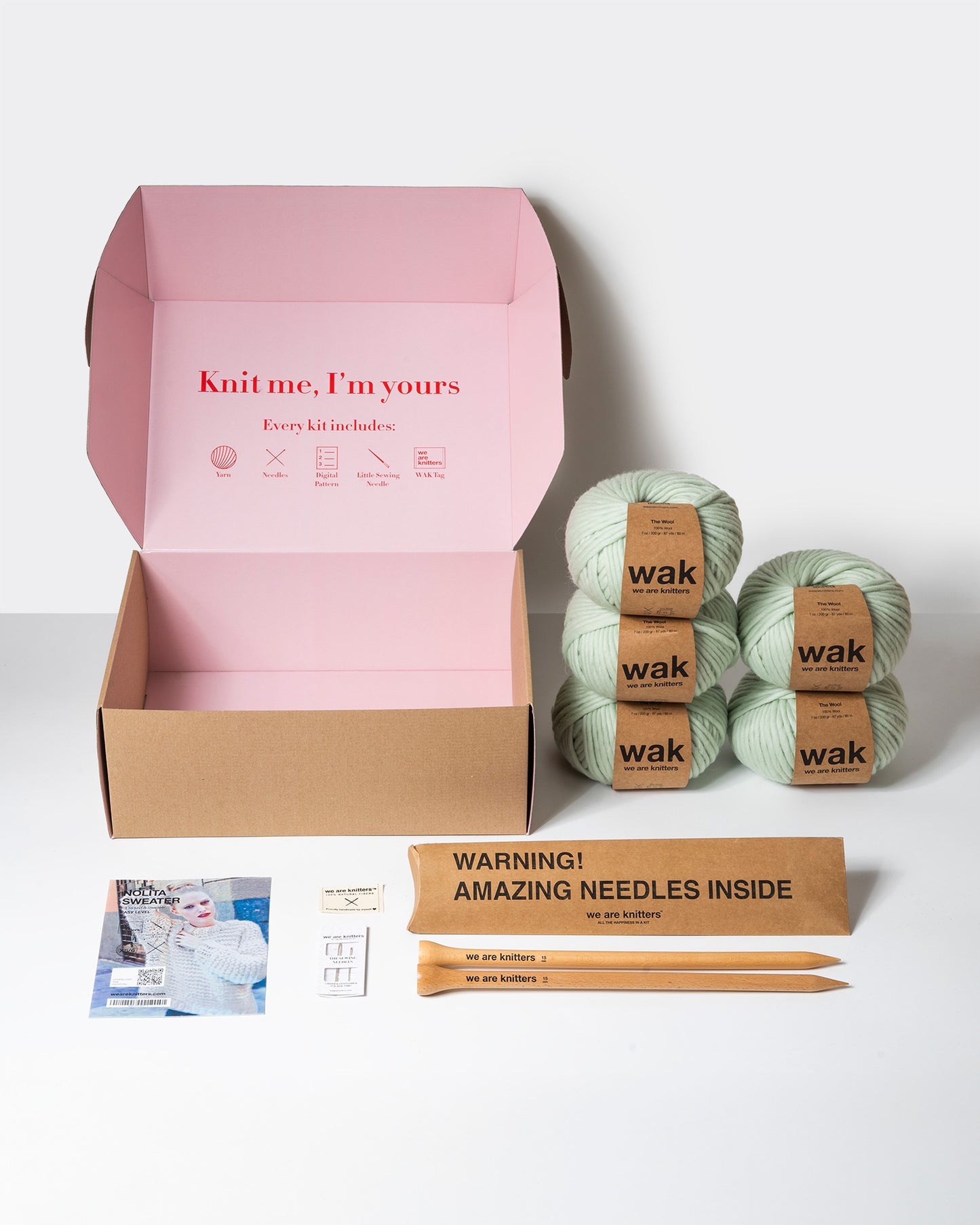 Nolita Sweater Kit - Yummy Yarn Version