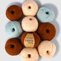 Pack de 10 Pelotes de Finita Yarn
