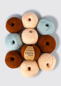 Pack de 10 Pelotes de Finita Yarn