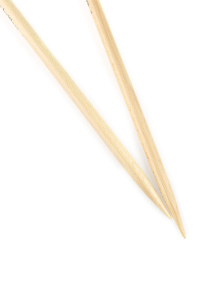 15mm Straight Beechwood Knitting Needles