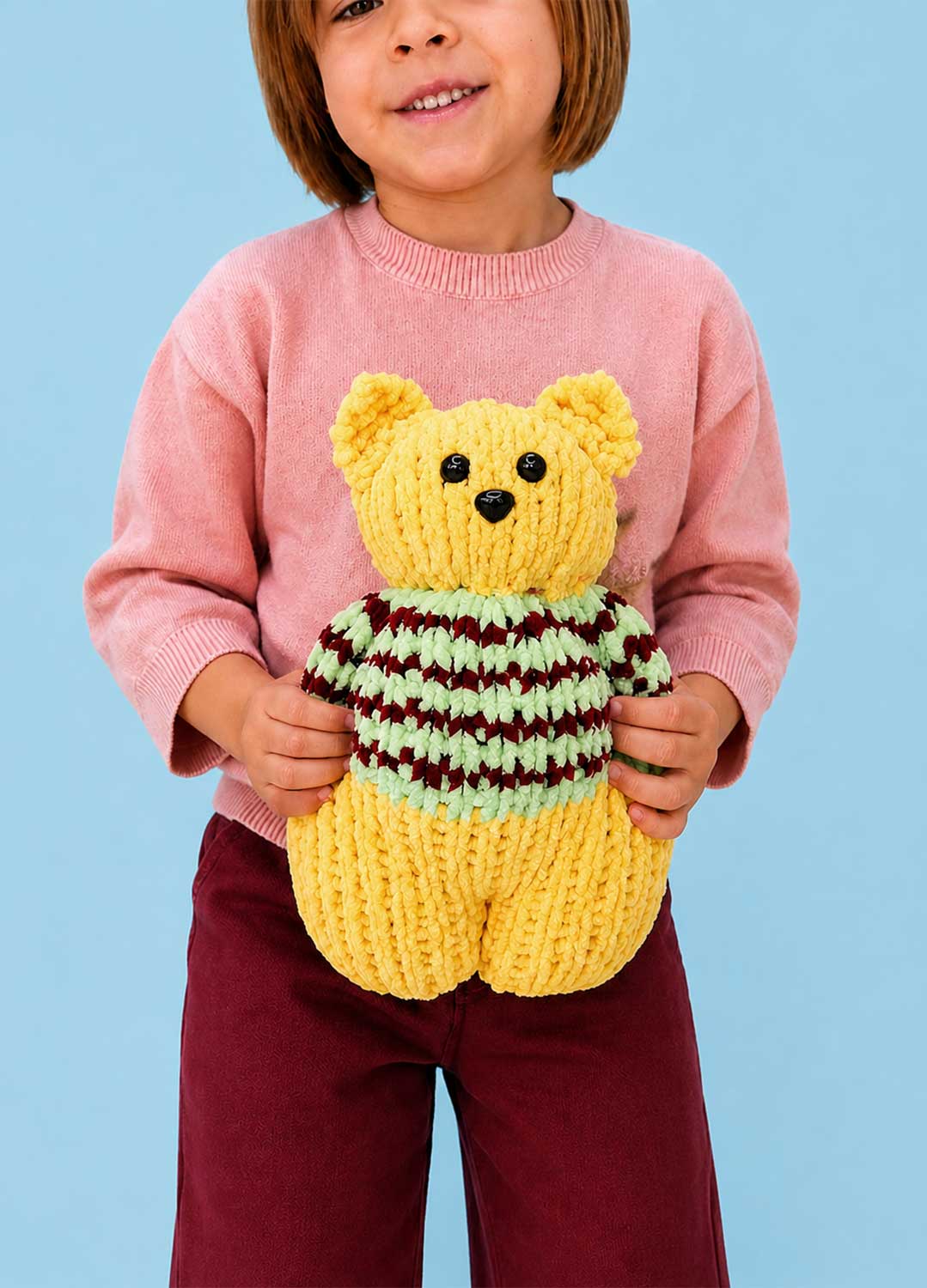 The Knitty Kitty – Mini-Strickkatzen-Kit – Cuddle Yarn