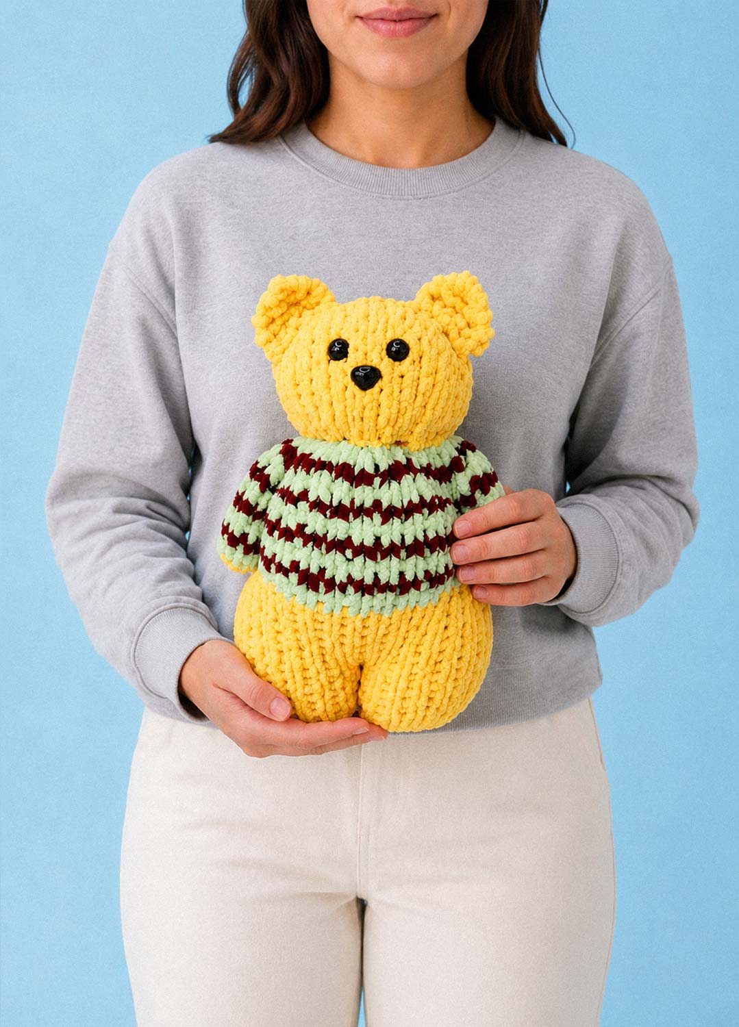 The Knitty Kitty – Mini-Strickkatzen-Kit – Cuddle Yarn