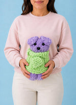 The Knitty Dog – Easy Mini Knitted Dog Kit – Cuddle Yarn