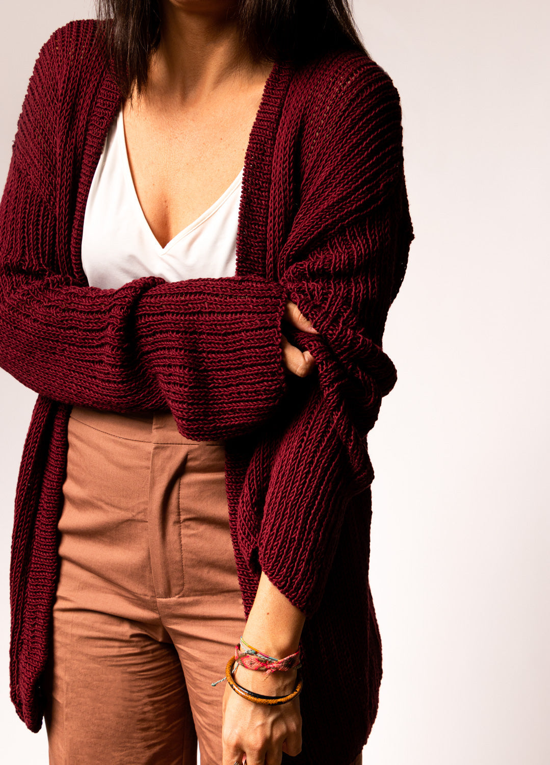 Pacific Red Cardigan Kit