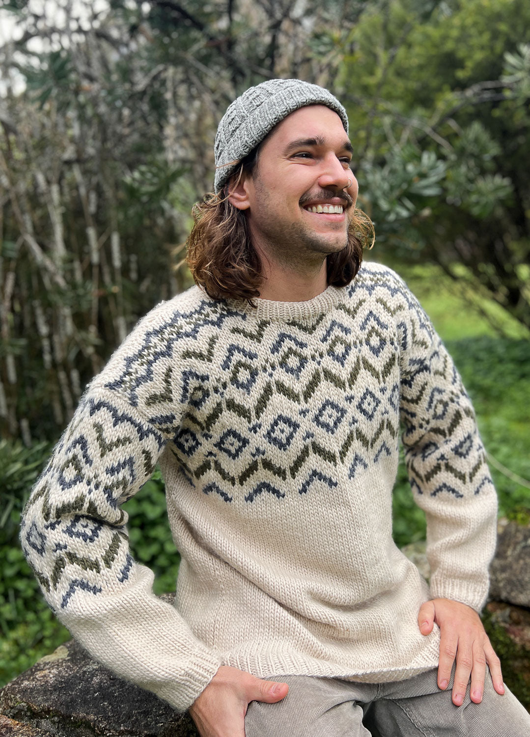 Banksia Sweater x @knitwitsandyarns Kit