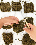 Stitch Sampler Kit: Learn The Basics Knitting Kit - Make your first Snood - Yummy Version