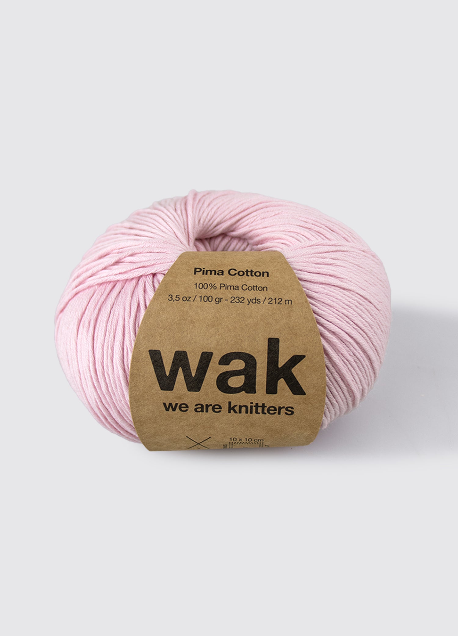 Pima Cotton Millennial Pink – We Are Knitters - Main Image