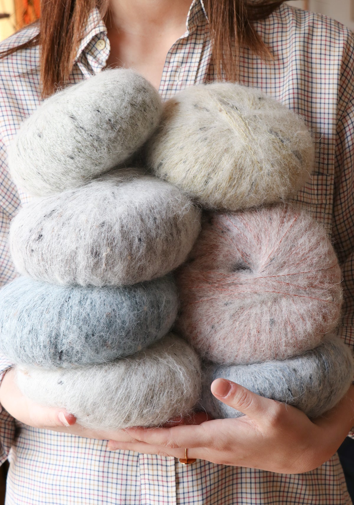 15 Pack of Fuzzy Yarn Balls