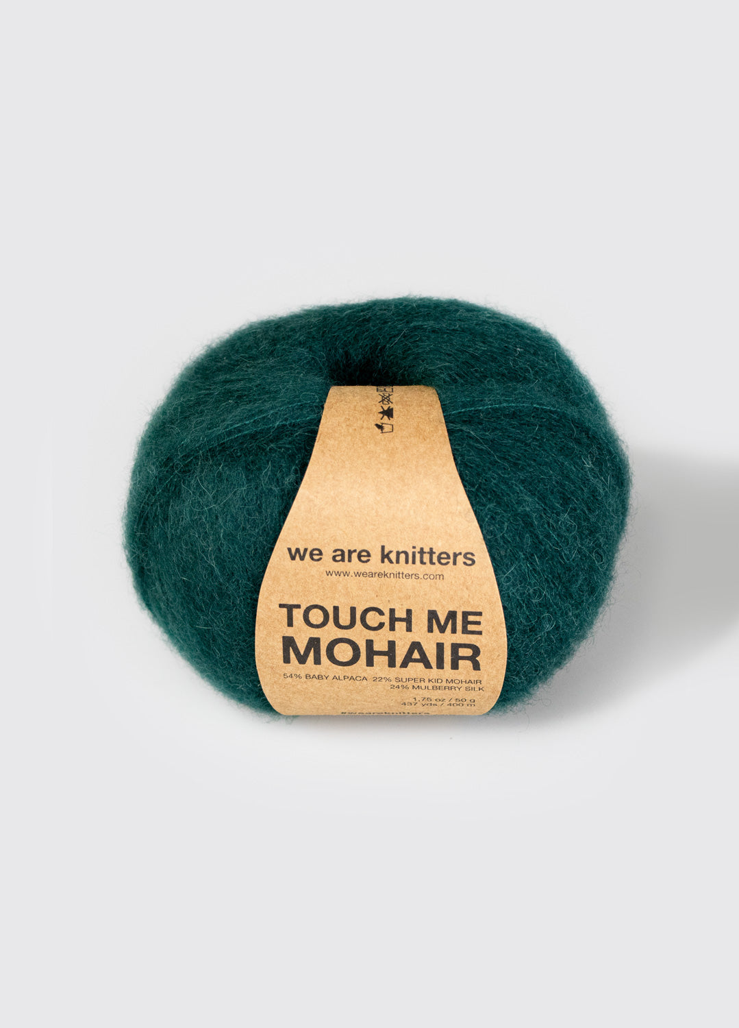 Touch Me Mohair Forest Green