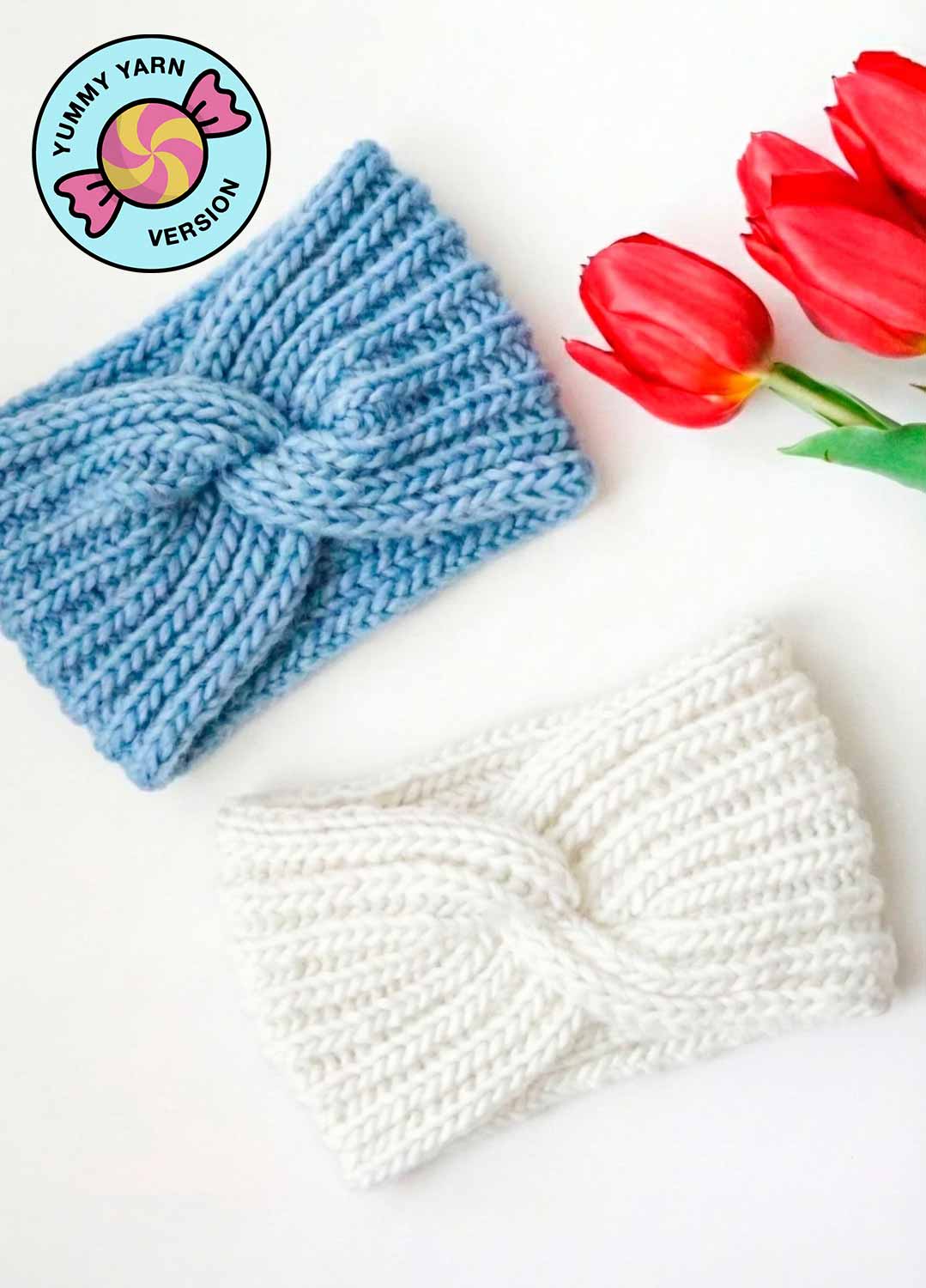 The Springbreeze Headband Kit by @woolandknits - Yummy Yarn Fine Version