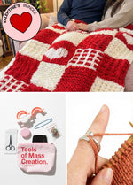 Bundle: Valentine's Stitch Sampler Blanket Kit - Limited Edition