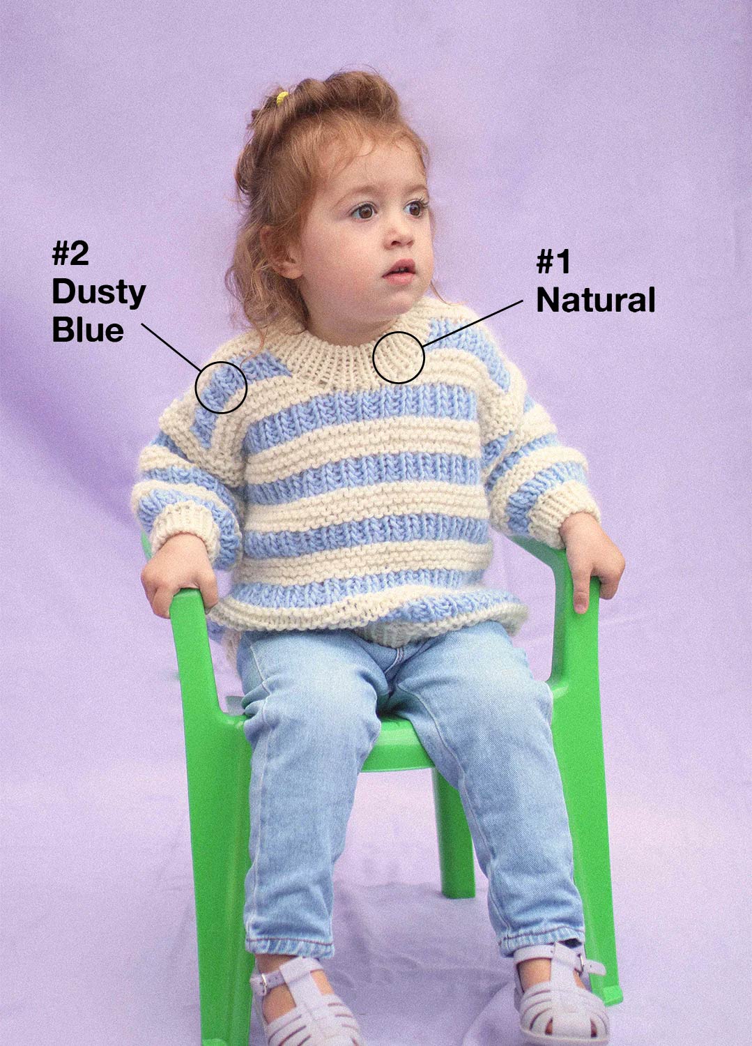 Sando Sweater Kids Kit x @trustthemojo