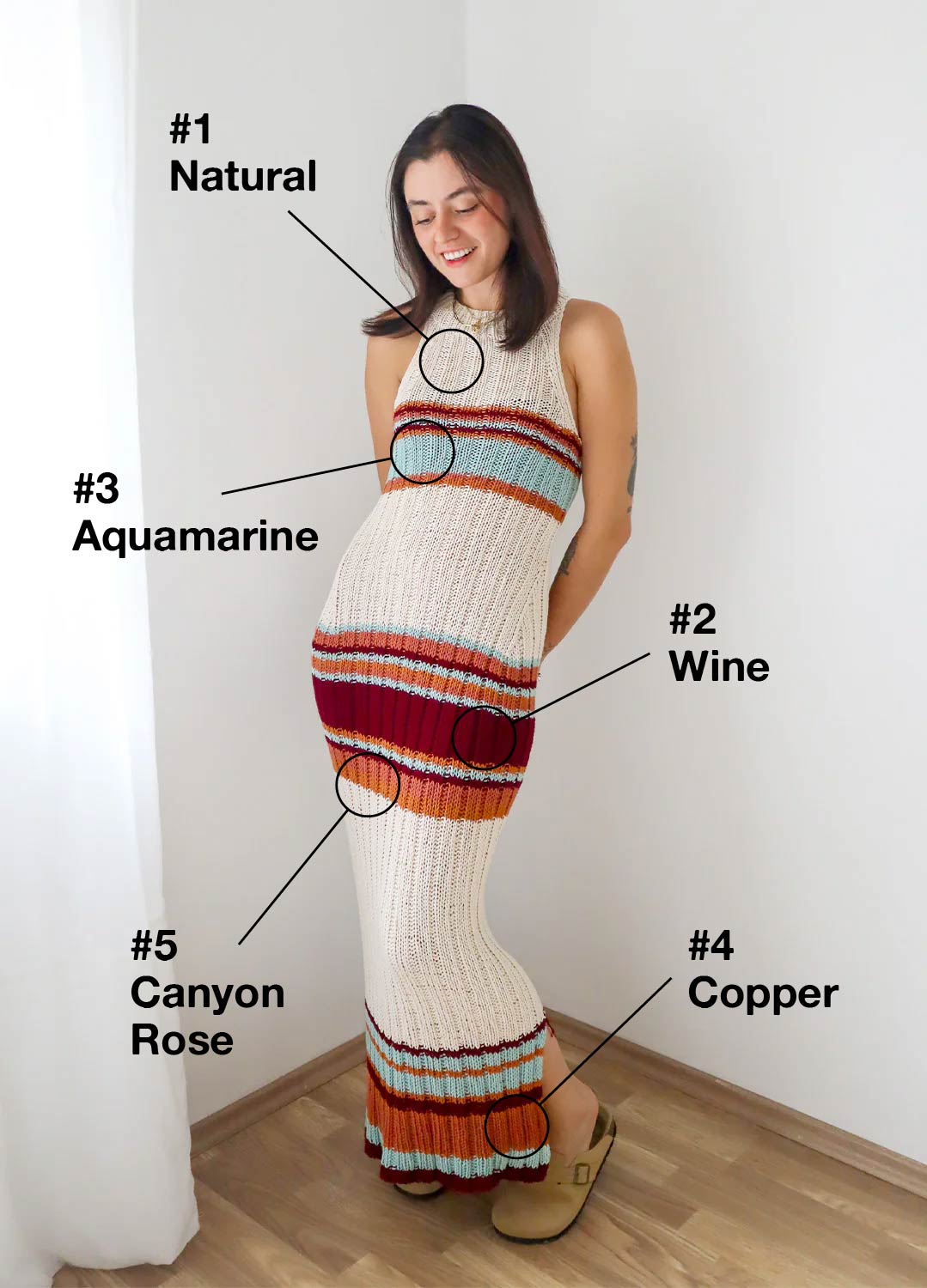 The Samba Dress Kit x @paula.on.knits