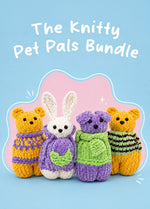 The Knitty Pet Pals Bundle Kit – 4er-Pack – Cuddle Yarn