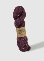 The Twist & Shout Bordeaux Tweed