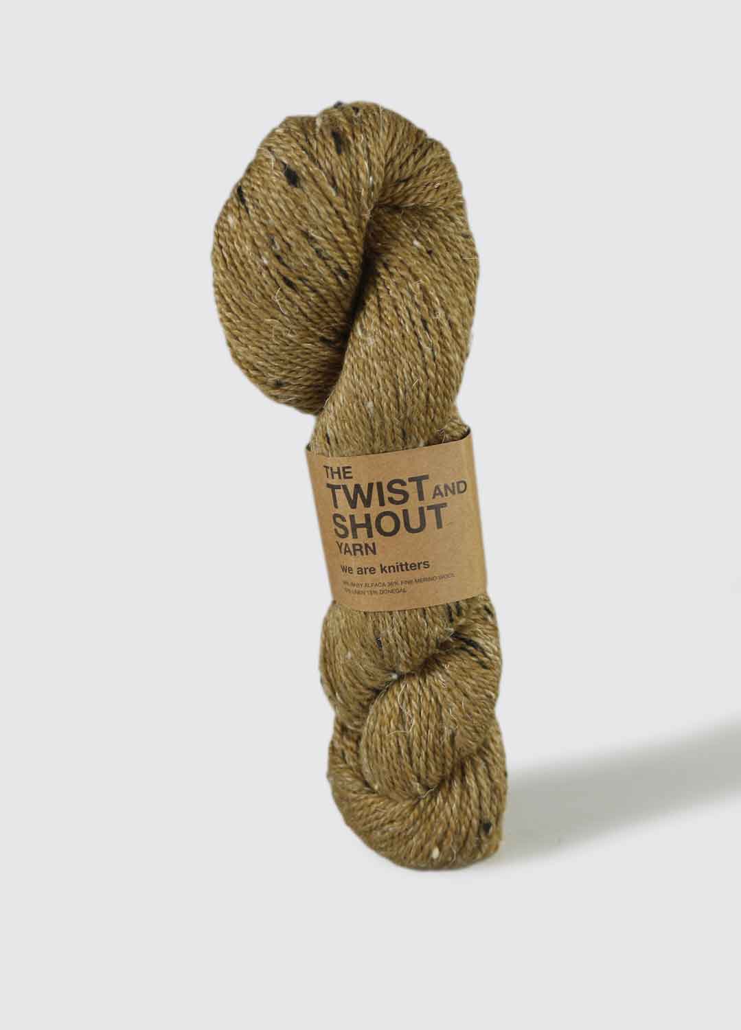 The Twist &amp; Shout Ochre Tweed
