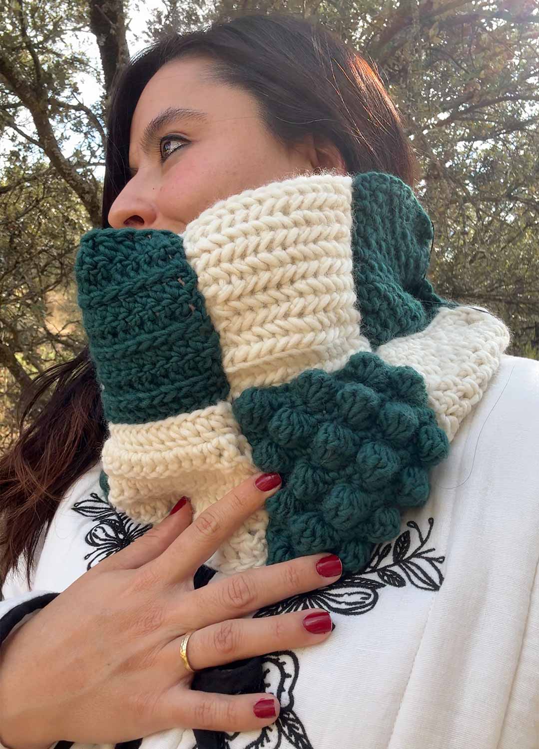 Stitch Sampler "24 days of stitches" Crochet Kit: Learn The Basics