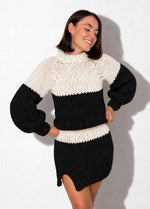 The Rainbow Skirt & Sweater Set Kit x @paula.on.knits – Yummy Yarn Version
