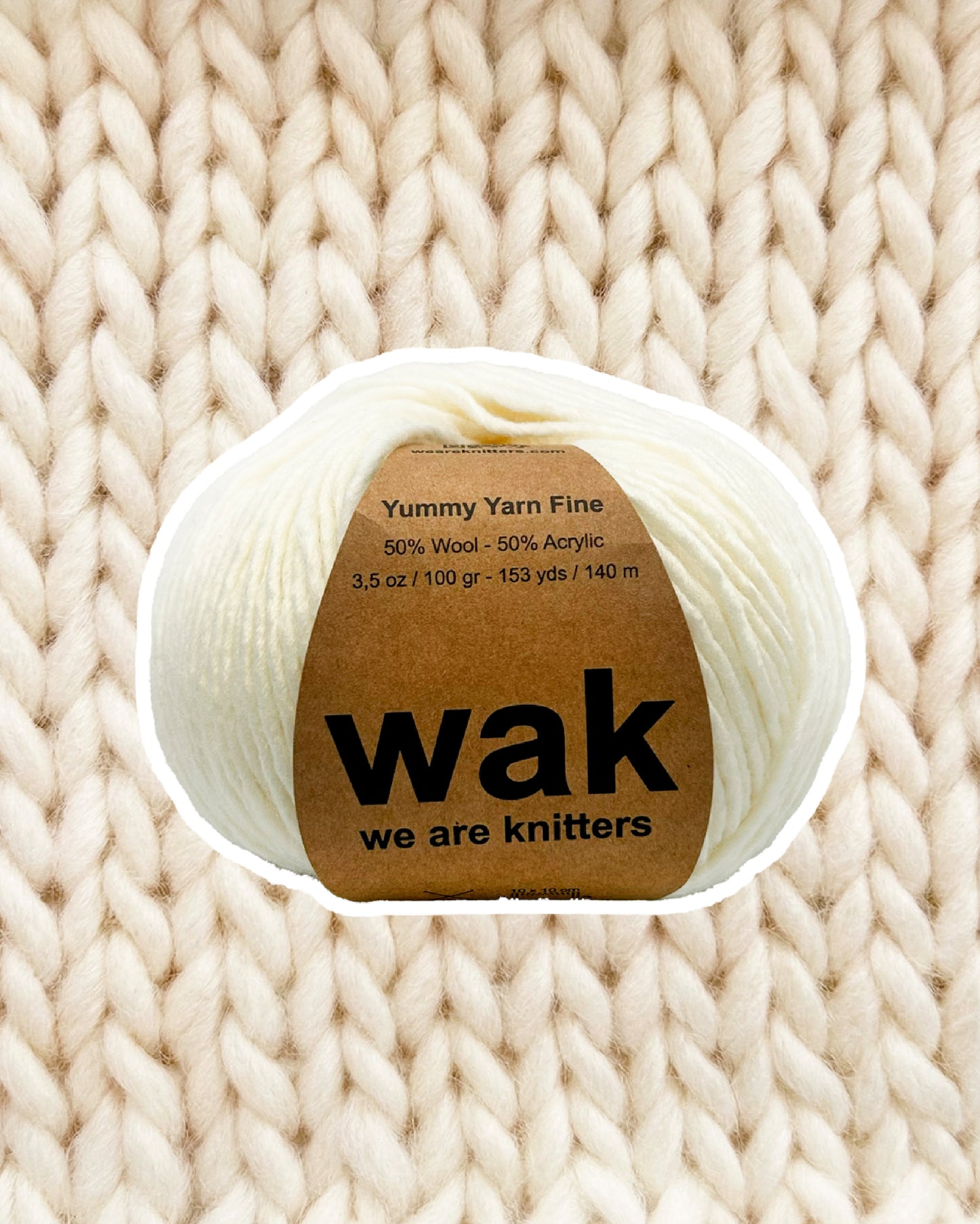 Yummy Yarn Fine White