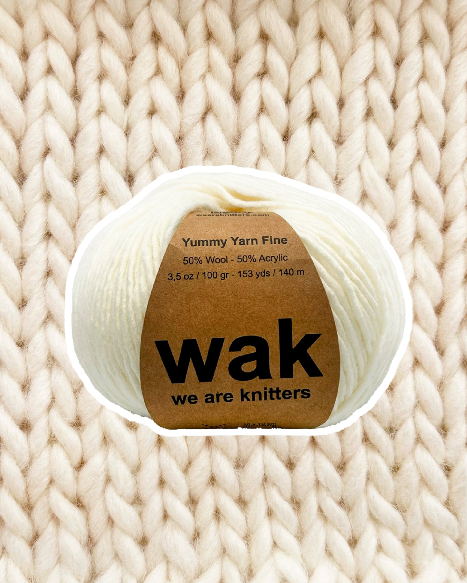 Yummy Yarn Fine White