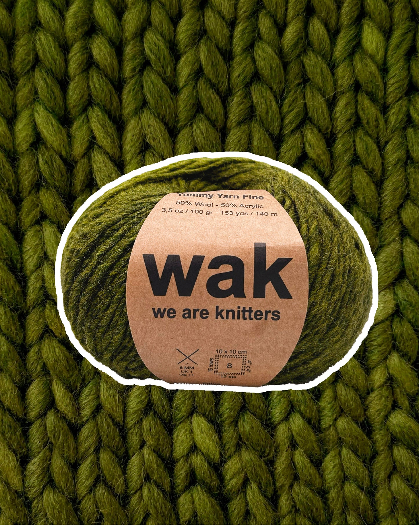 Yummy Yarn Fine Olive