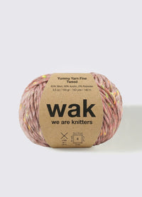 Yummy Yarn Fine Tweed Electric Terracotta - Limited Edition